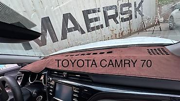 подушка камри: Ворсовые Накидка на панель Toyota, цвет - Черный, Новый, Самовывоз, Платная доставка — 4