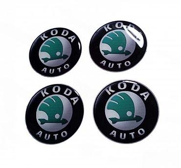 peda quad 200cc: ŠKODA-stikeri za felne-20 📌 Opis: Samolepljivi stikeri izradjeni od — 1