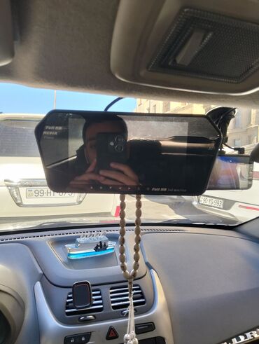 android monitor avtomobil ucun: Avtomobil arxa güzgüsünə quraşdırılan Full HD LED monitor / media