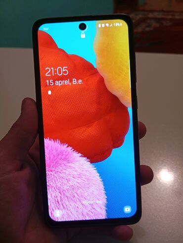 samsung f520: Samsung A51, 128 GB, rəng - Göy, Sensor