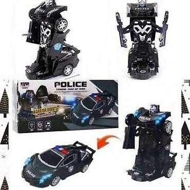 torbe sa stampom: POLICIJSKI AUTO ROBOT NOV POLICE TRANSFORMERS AKCIJA | Cene nisu — 7