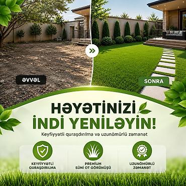torf nerede satılır: 🌿 Hər fəsildə yaşıl görünən məkanlar üçün ideal seçim! Süni — 1