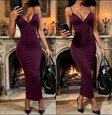 Elegantna ženska midi haljina na tregere
2400 din
S M L