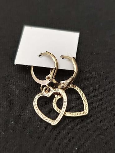 Minđuše: Set minđuša – više modela gs - Srebrne kružne minđuše sa — 3