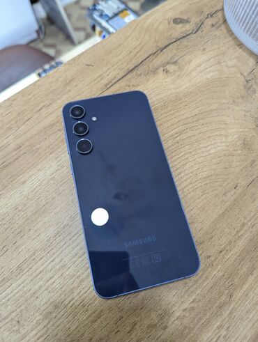Техника жана электроника: Samsung Galaxy A55, Колдонулган, 128 ГБ, түсү - Кара, 2 SIM