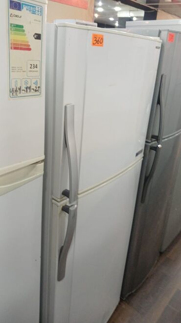 kamin satışı: 2 qapılı Delfa Soyuducu Satılır, rəng - Ağ