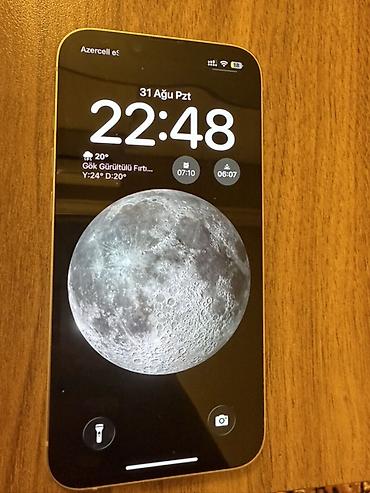 ayfon es 6: IPhone 14, 128 GB, Deep Purple, Barmaq izi, Face ID — 2