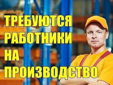 Требуется Разнорабочий на производство, Оплата: Еженедельно, Без опыта at lalafo.kg Требуется Разнорабочий на производство, Оплата: Еженедельно, Без опыта