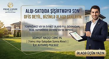 Həyət evləri və villaların satışı: 1 otaqlı, 2 kv. m, Kredit var, Yeni təmirli — 1