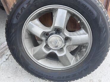кожаные чехлы для авто: Колеса в сборе 265 / 60 / R 16, Зима, 1 шт, Внедорожные (АТ/МТ), Литые, отверстий - 6