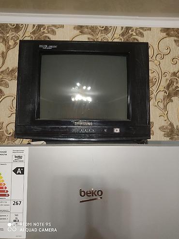 ТВ и видео: Продаю Телевизор JVC (ЭЛТ), ресивер, тумбочка под ТВ. - Диагональ — 5