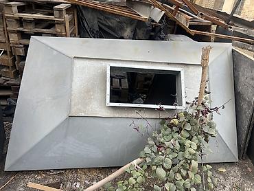 Другие детали вентиляции, охлаждения и отопления: Воздуховоды прямоугольные металлические (черные) - Материал: сталь — 2