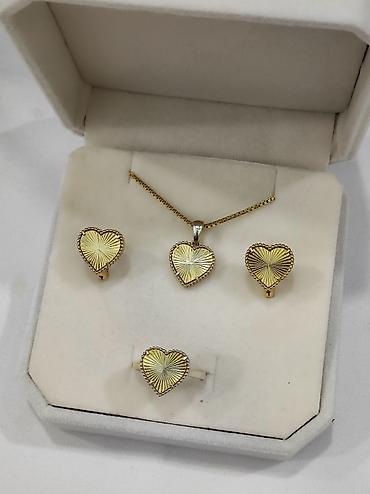 Серебряные наборы украшений: Серебро Италия Серебряный Набор Ванклиф ( сердечки) Серебро с — 9