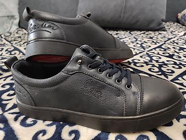 лабутены обувь мужская: Мужские кроссовки, 41, Christian Louboutin, Новый, цвет - Черный, Платная доставка, Самовывоз — 3