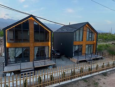 Продажа коттеджей и домов: 2 Двухэтажных современных барн хауса НА ИССЫК КУЛЕ 🔥 📍 До пляжа 7 — 1