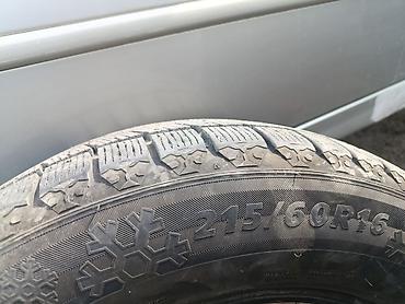 шина 16r: Зимняя шина 215/60 R16 - Тип: зимняя (маркировка со снежинками на — 1