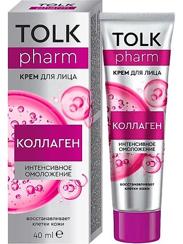 носовые платки: TOLK pharm Крем для лица «Коллаген» — интенсивное омоложение. - — 1