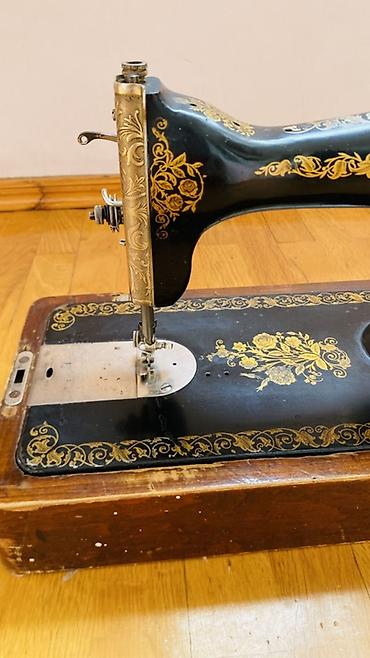 gitara temiri: Məhsul: Mexaniki tikiş maşını (əl çarxlı) Təsvir: - Klassik dizaynlı — 3