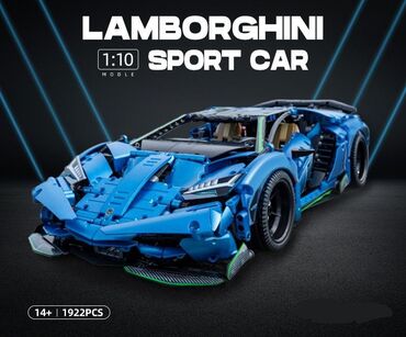 Игрушки: Конструктор Lamborghini в масштабе 1:10 для взрослых и детей 🔥 1922