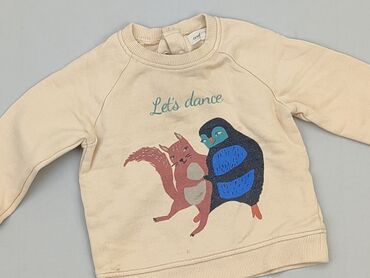 beżowy top: Sweatshirt, 12-18 months, condition - Very good