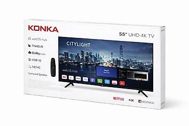 redmi 8pro: Телевизор KONKA 55" UHD 4K Основные характеристики: - Диагональ 55" — 1