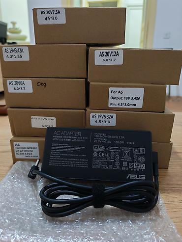 Noutbuk aksesuarları: ASUS noutbukları üçün orijinal AC Adapterlər Texniki göstəricilərdən — 4
