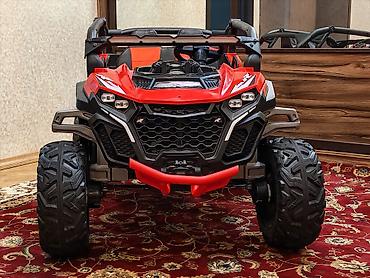 Uşaq dünyası: Uşaq üçün böyük elektrikli off-road buggy maşın - İki nəfərlik — 1