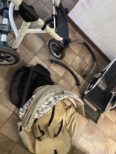 Коляски: Коляска, цвет - Желтый, Б/у — 6