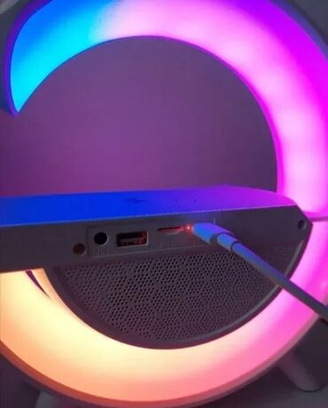 Zvučnici i stereo sistemi: G Lampa Zvucnik i Punjac NOVO Google 3 u 1 Pametna RGB Lampa AKCIJA — 7