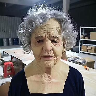 Proizvodi za Odrasle: Realistične lateks/silikonske maske za lice – lik starijeg muškarca - — 30