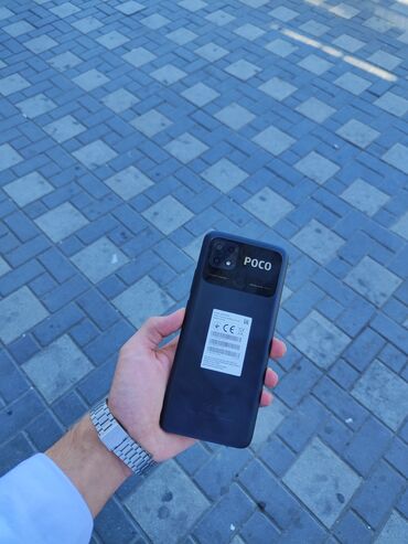 naxcivan telefon magazalari: Poco C40, 64 ГБ, цвет - Черный, Кнопочный, Face ID