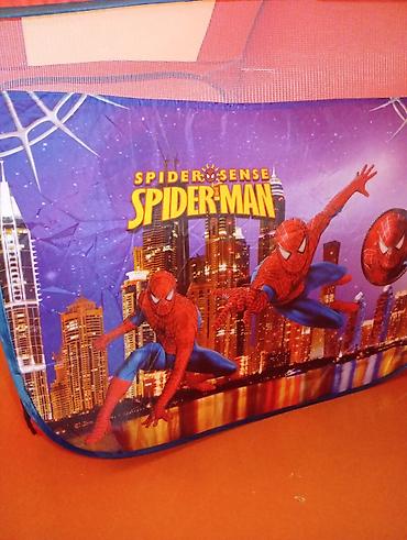 oyuncaqlar: Uşaq oyun çadırı – Spider-Man temalı - Rəng: qırmızı, tünd mavi — 2