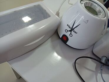 Manikür, pedikür aparatları: Manikür və pedikür üçün peşəkar avadanlıq seti Dəst tərkibi:Reyal — 5