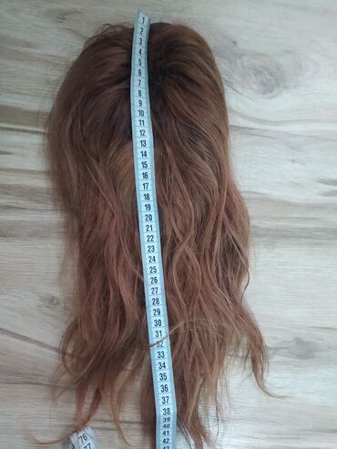 Perike i klipse: Tupeprirodna kosa . dužina 47 cm . težina 140 grama . braonkasto na lalafo.rs — 1 Perike i klipse: Tupeprirodna kosa . dužina 47 cm . težina 140 grama . braonkasto — 1