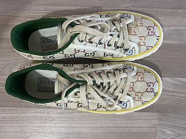 кеды gucci: Кеды Gucci Tennis 1977 - Модель: Gucci Tennis 1977 - Верх — 1