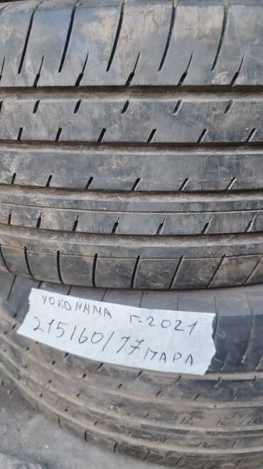 1956515 бу: Шины 215 / 60 / R 17, Лето, Б/у, Пара, Легковые, Япония, Yokohama