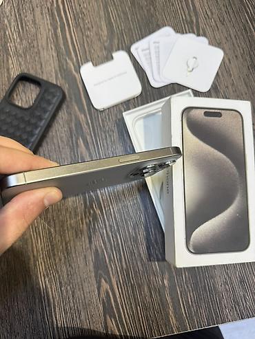 iphone s4: IPhone 15 Pro, 128 GB, Natural Titanium, Sənədlərlə — 5