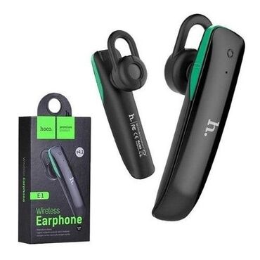 Наушники: Беспроводная гарнитура E1 wireless Bluetooth Earphone Черный