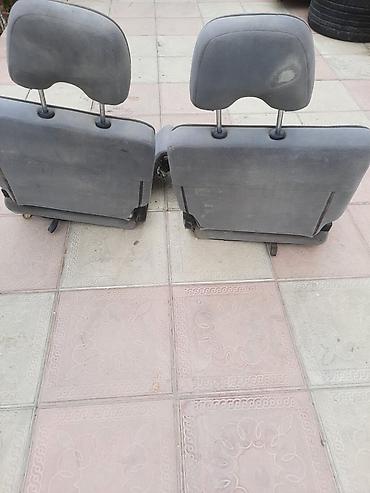 niva sidenyaları: Avtomobil üçün arxa sıra oturacaqları (2 ayrı modul) - Rəng: boz — 2