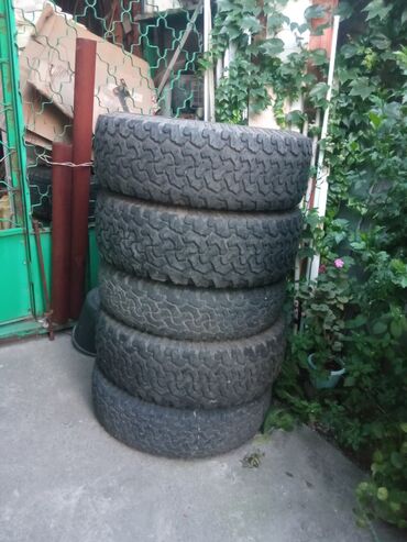 шины для сельхозтехники и тракторов бу: Шины 75 / R 16, Всесезонная, Б/у, Комплект, Внедорожные (АТ/МТ), BFGoodrich