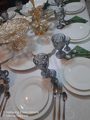 Выездные банкеты: Посуда на прокат. В аренду столы, стулья, посуда, шатры at lalafo.kg — 9 Выездные банкеты: Посуда на прокат. В аренду столы, стулья, посуда, шатры — 9