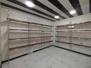 Автосервисное оборудование: Mağaza/Vitrin Raf Sistemləri -Ölçüləri-Hündürlük 2.50 sm (1 nin eni 3