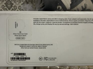 Спортивные часы: Продаю Apple Watch Se (2 nd Gen) 44mm
32 гб
Акб 96% — 10