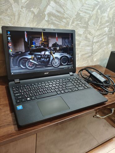 Ноутбуки: Ноутбук, Acer, 4 ГБ ОЗУ, Intel Celeron, 15.6 ", Б/у, Для несложных задач, память SSD
