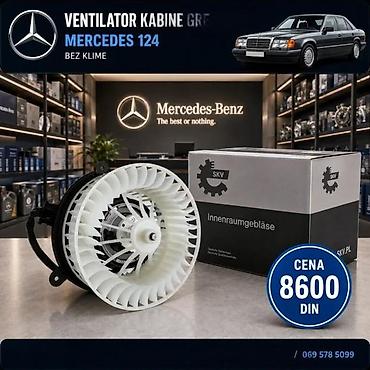 MERCEDES 124 VENTILATOR KABINE GREJANJA BEZ KLIME | Ventilator