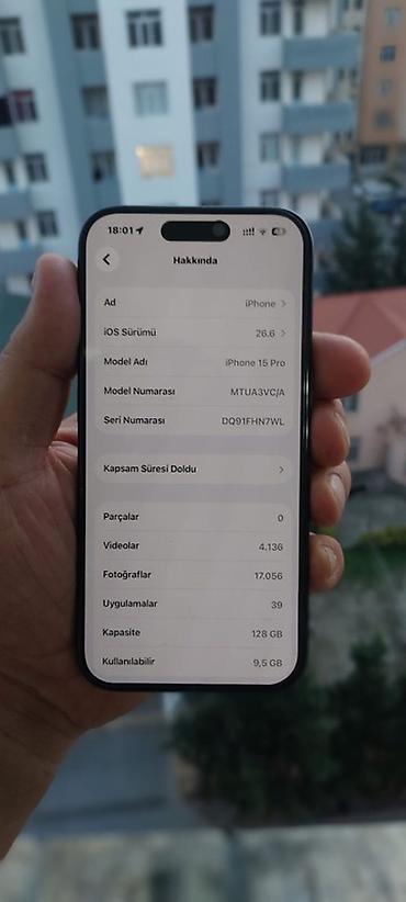 15 pro titanium: IPhone 15 Pro, 128 GB, Blue Titanium — 3