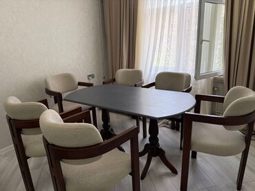 складные стулья: Qonaq otağı üçün, İşlənmiş, Açılmayan, 6 stul