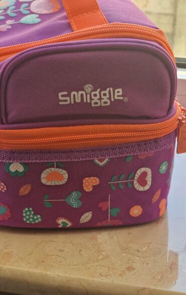 черные детские лосины: Smiggle marka uşaq yemək desti Dəst: iki bölməli termal