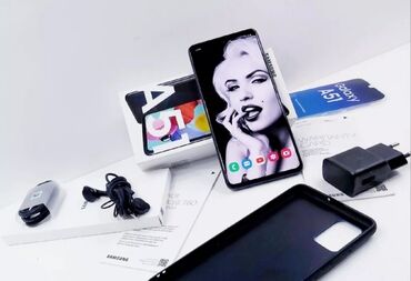 redmi 9c nfs: Samsung Galaxy A51 5G, Колдонулган, 256 ГБ, түсү - Кара, 2 SIM, eSIM
