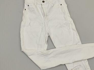 białe spodnie cargo bershka: Jeansy Bershka, S (EU 36), stan - Bardzo dobry
